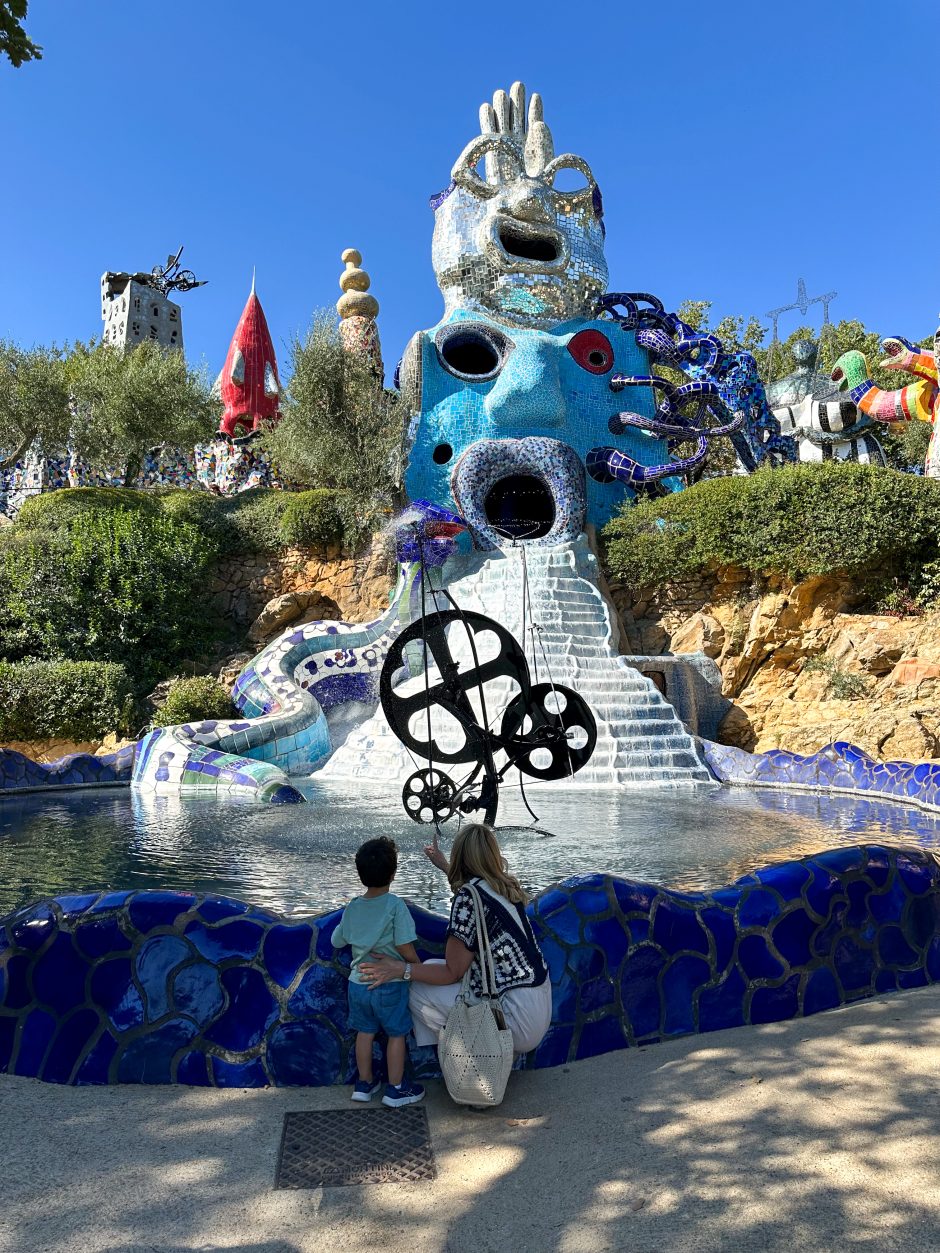 Papessa e Mago Giardino dei Tarocchi